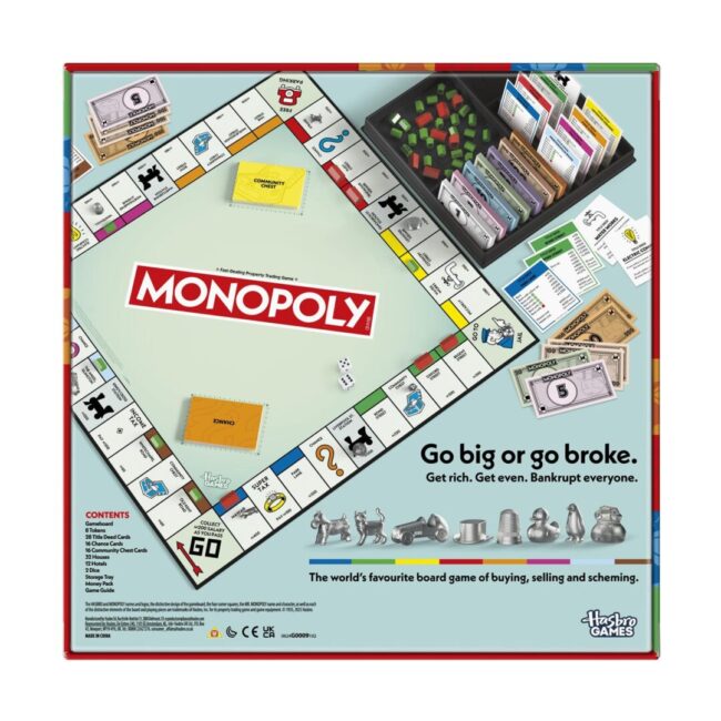 Hasbro Monopoly: Classic Refresh (English Language) (G0009) - Image 2