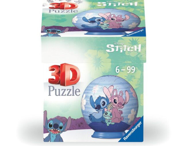 Ravensburger 3D Puzzle: Stitch & Angel (54pcs) (7402311599) - Image 2
