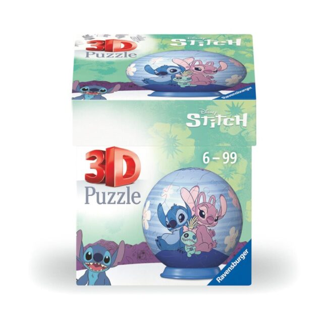 Ravensburger 3D Puzzle: Stitch & Angel (54pcs) (7402311599) - Image 2