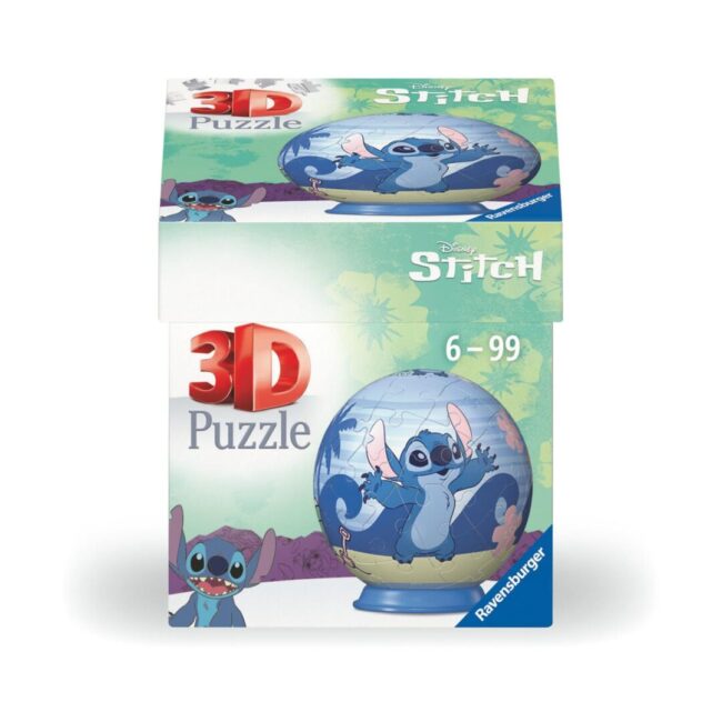 Ravensburger 3D Puzzle: Stitch (54pcs) (7402311597) - Image 2