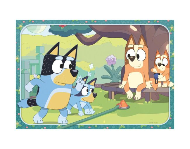 Ravensburger Puzzle: Bluey and the Heeler family (2x12pcs) (12004111) - Image 3