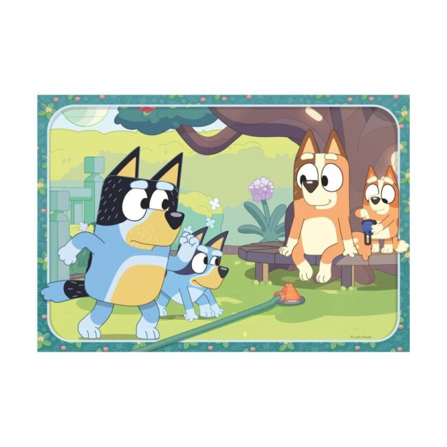 Ravensburger Puzzle: Bluey and the Heeler family (2x12pcs) (12004111) - Image 3