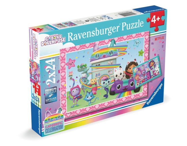 Ravensburger Puzzle: Gabby's Dollhouse Celebration (2x24pcs) (12004112) - Image 2