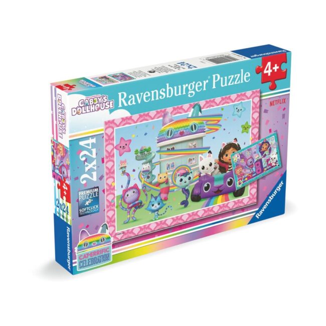 Ravensburger Puzzle: Gabby's Dollhouse Celebration (2x24pcs) (12004112) - Image 2