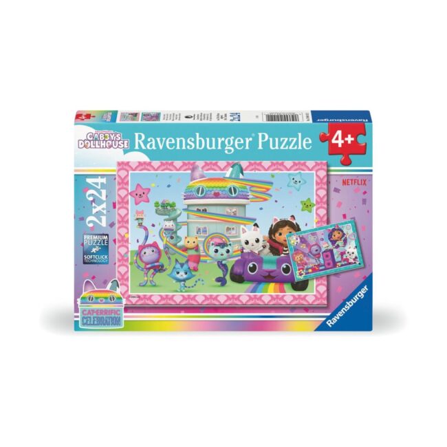 Ravensburger Puzzle: Gabby's Dollhouse Celebration (2x24pcs) (12004112) - Image 3