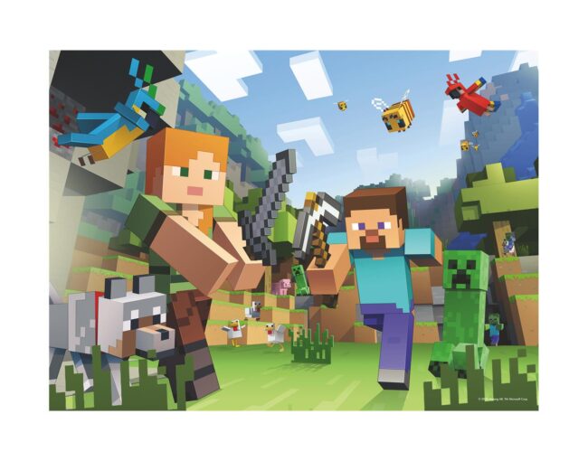 Ravensburger Puzzle: Minecraft (100XXLpcs) (12004176)