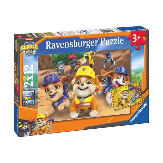 Ravensburger Puzzle: Rubble & Crew (2x12pcs) (12004167) - Image 2