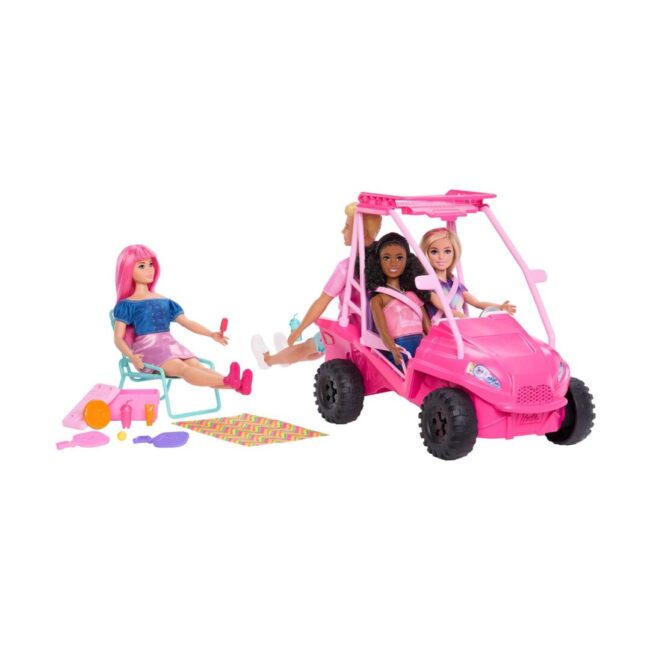 Mattel Barbie: Mysteries - Beach Detectives Barbie Beach Vehicle (JFV68) - Image 3