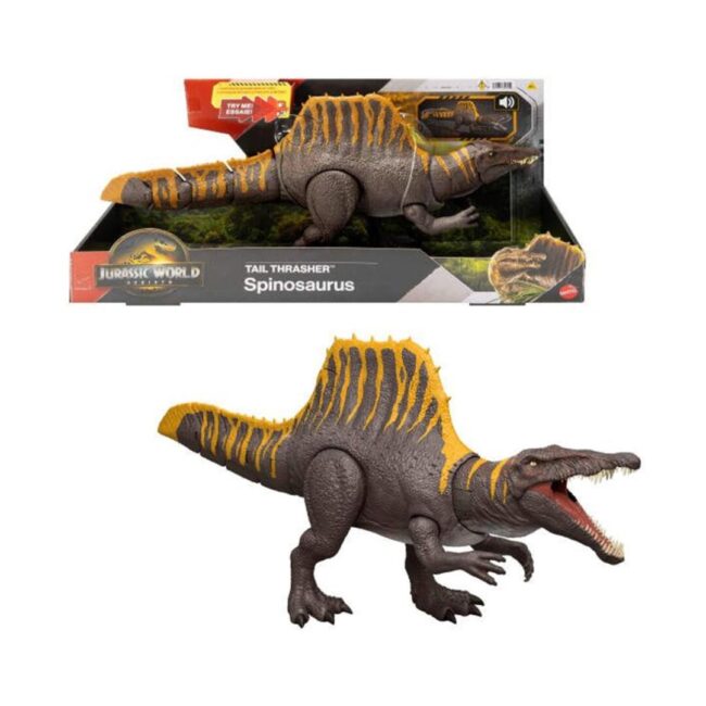 Mattel Jurassic World: Movie Line Rebirth - Spinosaurus (JGB56) - Image 2