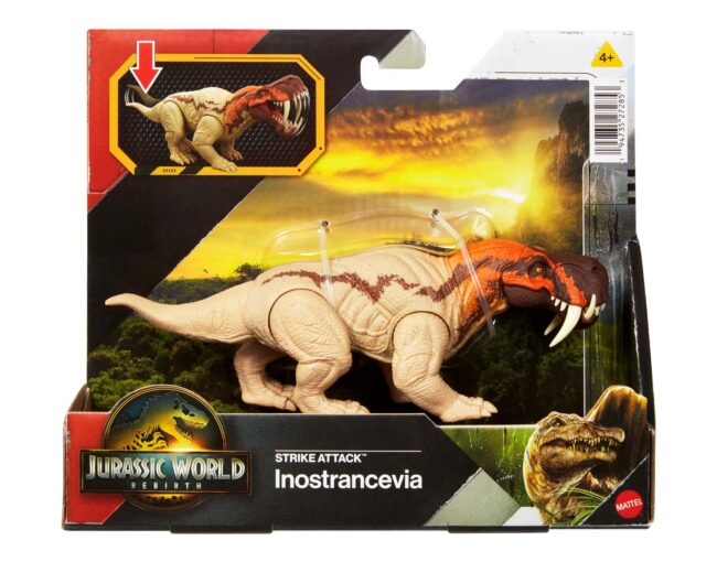 Mattel Jurassic World: Movie Line Rebirth - Jurassic World Strike Attack Inost (JCL58)