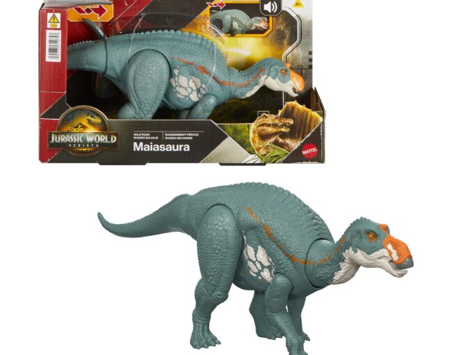Mattel Jurassic World: Movie Line Rebirth - Jurassic World Wild Roar Maiasaura (JGC82)