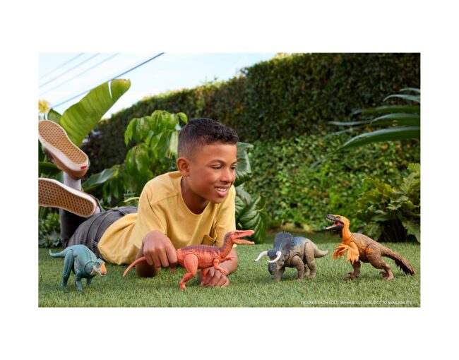 Mattel Jurassic World: Movie Line Rebirth - Jurassic World Wild Roar Maiasaura (JGC82) - Image 2