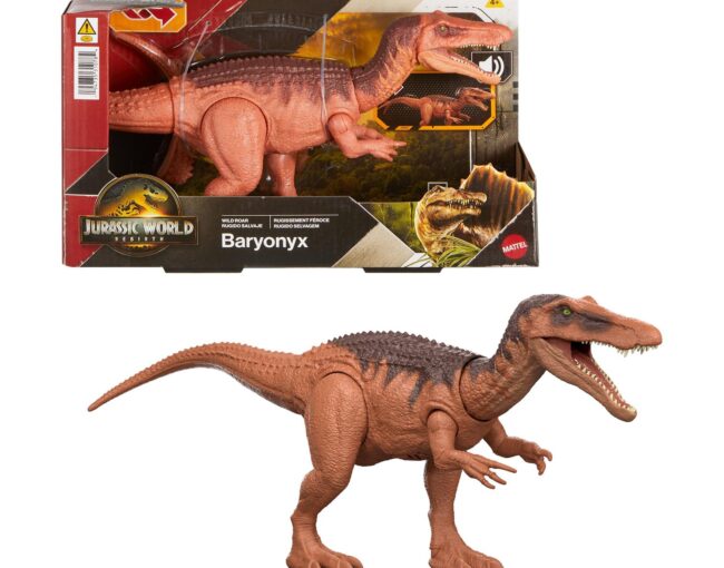 Mattel Jurassic World: Movie Line Rebirth - Jurassic World Wild Roar Baryonyx (JGC79)
