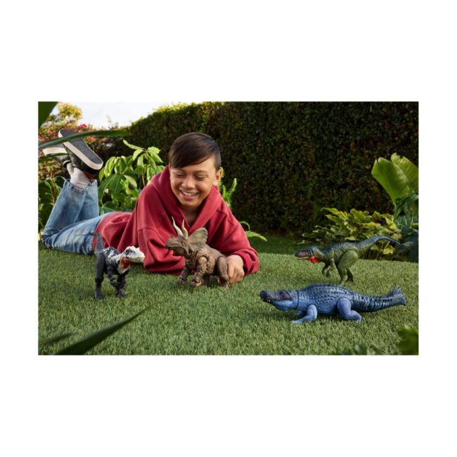 Mattel Jurassic World Rebirth: Gigantic Thrashers - Tyrannotitan (JCL75) - Image 2