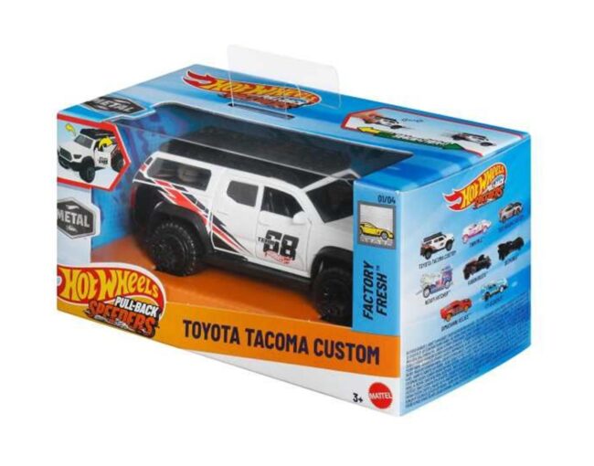 Mattel Hot Wheels: Pull-Back Speeders - Toyota Tacoma Custom (1:43) (JCL98)