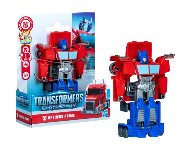 Hasbro: Transformers Earthspark 1 Step Smash Changers - Optimus Prime (G0994) - Image 3