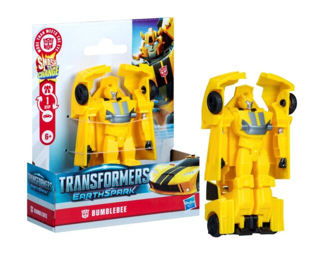 Hasbro: Transformers Earthspark 1 Step Smash Changers - BubbleBee (G0996) - Image 3