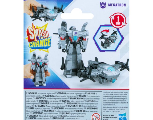 Hasbro: Transformers Earthspark 1 Step Smash Changers - Megatron (G0997) - Image 2