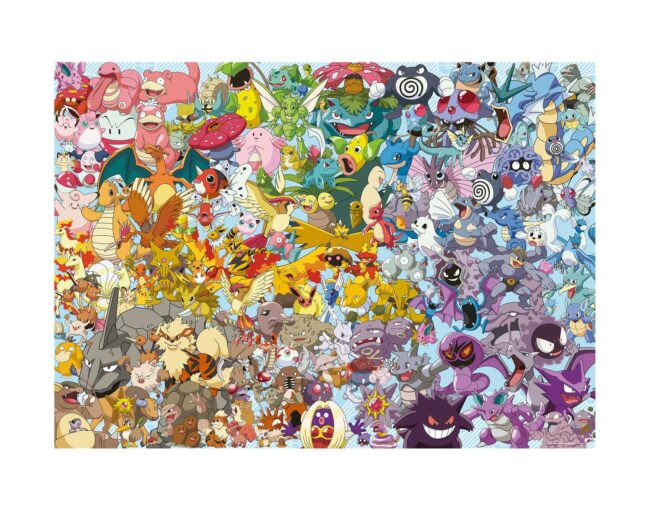 Ravensburger Puzzle: Pokemon Challenge (1000pcs) (12000460)