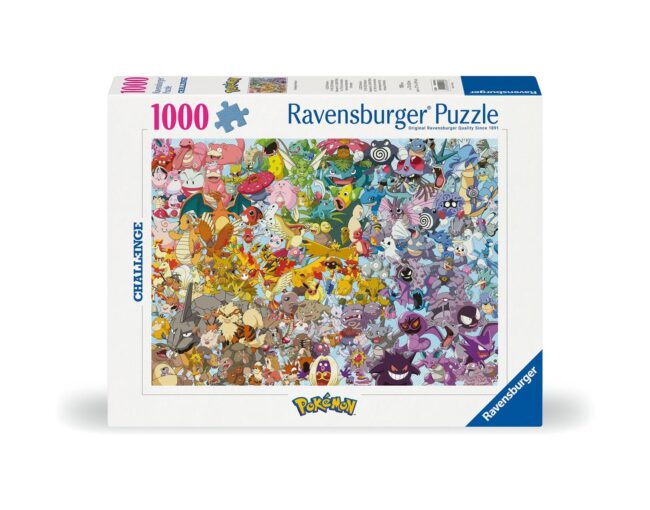 Ravensburger Puzzle: Pokemon Challenge (1000pcs) (12000460) - Image 3