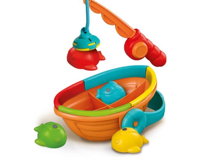 AS Baby Clementoni: Think and Play - Colour Fishing Set (Recycled Plastic) (1000-17513)