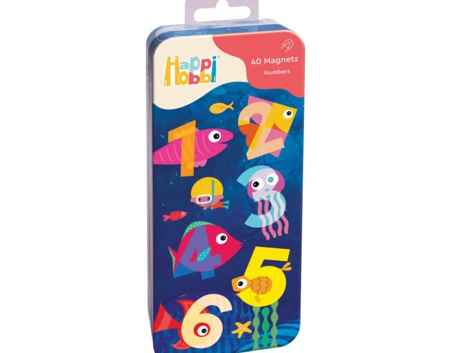 AS Happi Hobbi: Magnet Tin - Numbers (1029-64070)