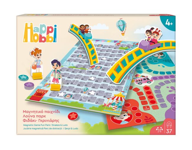 AS Company: Happi Hobbi Magnet - Fun Park Snakes & Ludo (1029-64071)