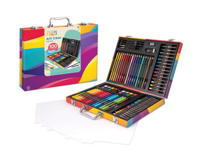 AS Happihobbi: Art Case Deluxe - Rainbow 100 Accessories (Εn) (1038-82057) - Image 3