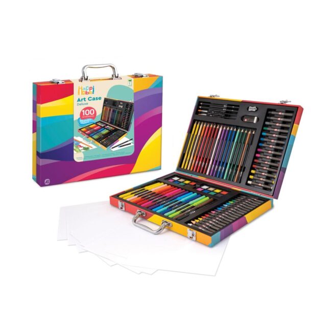AS Happihobbi: Art Case Deluxe - Rainbow 100 Accessories (Εn) (1038-82057) - Image 3