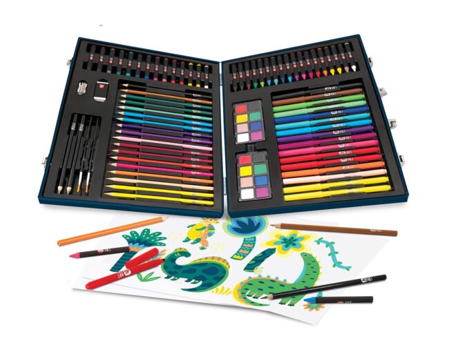 AS Happihobbi: Art Case Deluxe - Dinosaur 100 Accessories (En) (1038-82059) - Image 2