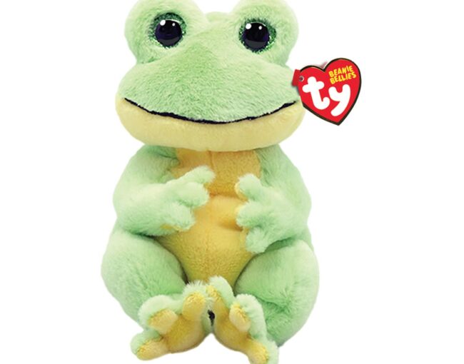AS TY Beanie Bellies: Snapper the Green Frog - Plush 15cm (1607-41052)