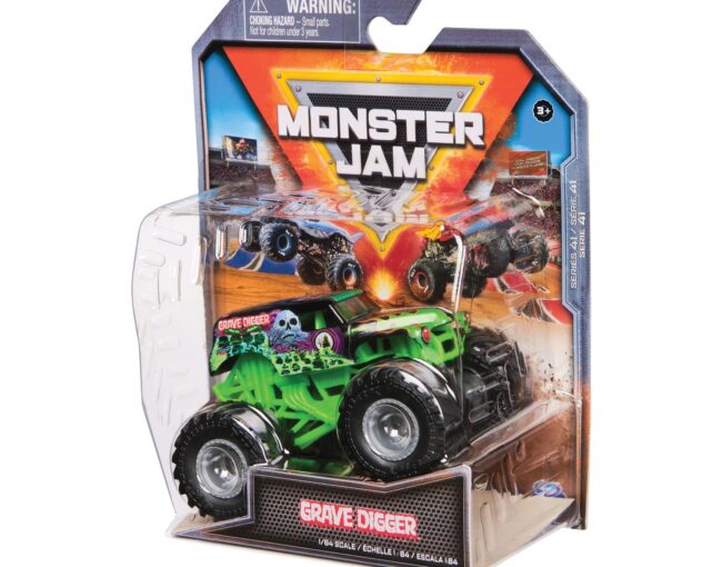 Spin Master Monster Jam Series 41 - Grave Digger Vehicle (1:64) (20150171) - Image 2