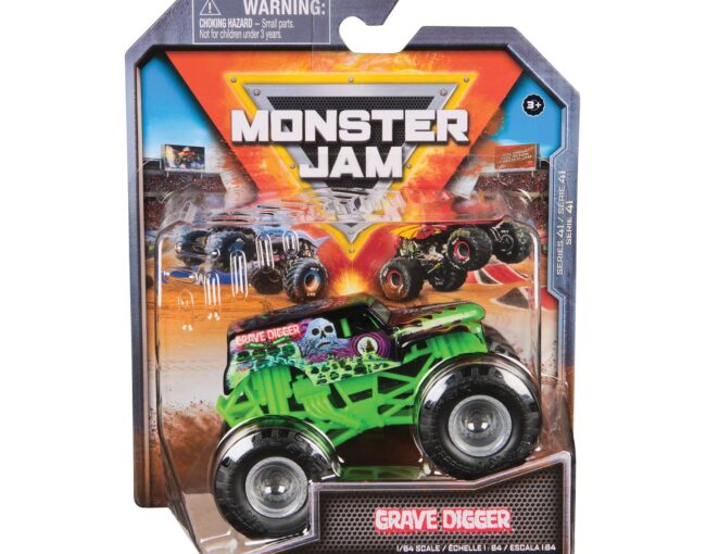 Spin Master Monster Jam Series 41 - Grave Digger Vehicle (1:64) (20150171) - Image 3