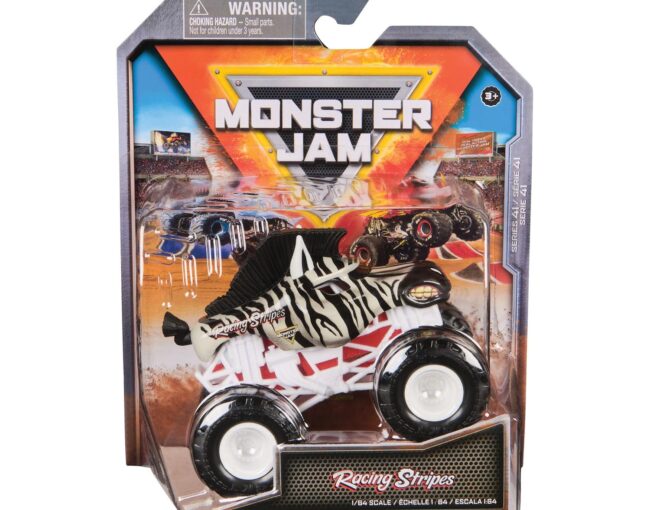 Spin Master Monster Jam Series 41 - Racing Stripes Vehicle (1:64) (20150174) - Image 3