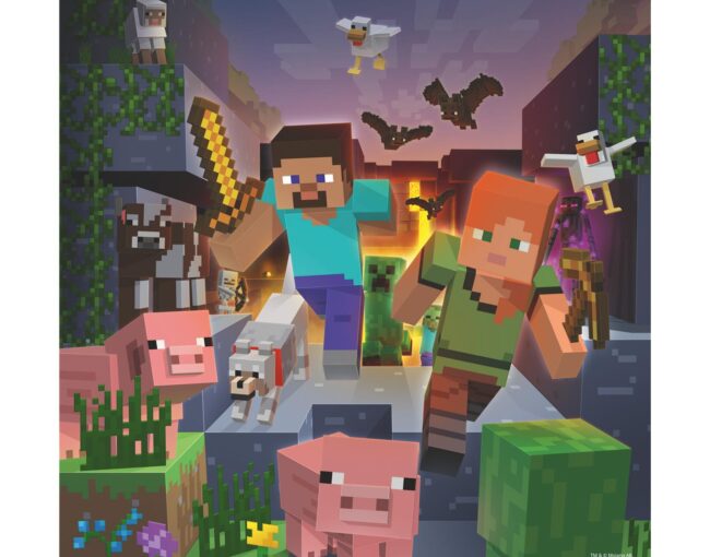 Ravensburger Puzzle: Minecraft Biomes (3x49 pcs) (5621) - Image 2