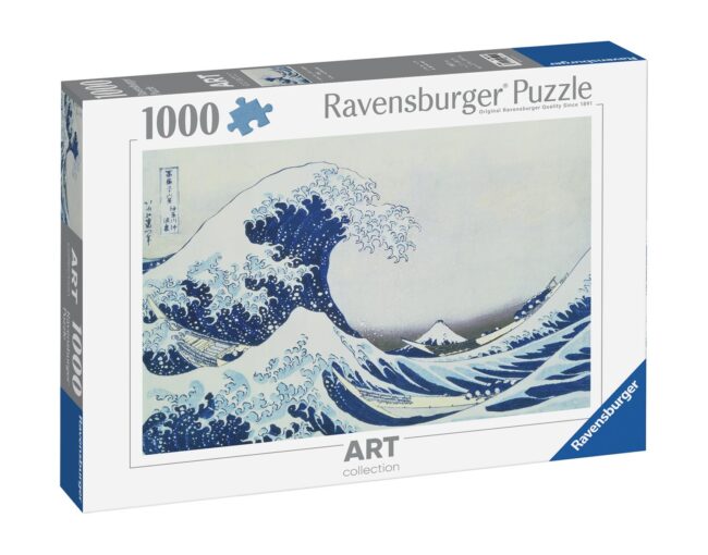 Ravensburger Puzzle: Art Collection - The Great Wave of Kanagawa by Hokusai, Katsushika (1760-1849) (1000 pcs) (12000107) - Image 2