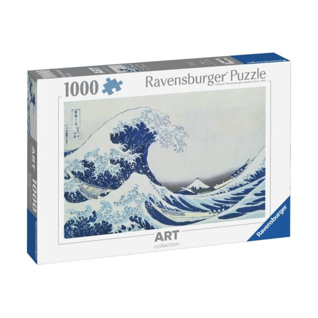 Ravensburger Puzzle: Art Collection - The Great Wave of Kanagawa by Hokusai, Katsushika (1760-1849) (1000 pcs) (12000107) - Image 2