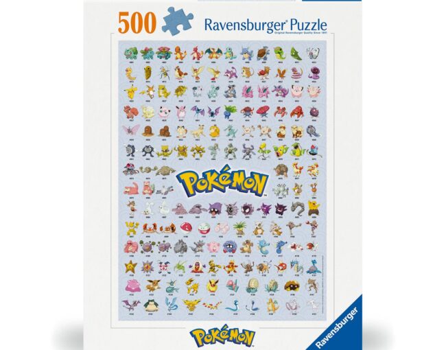 Ravensburger Puzzle: Pokemon - The First 151! (500 pcs) (12000511) - Image 3