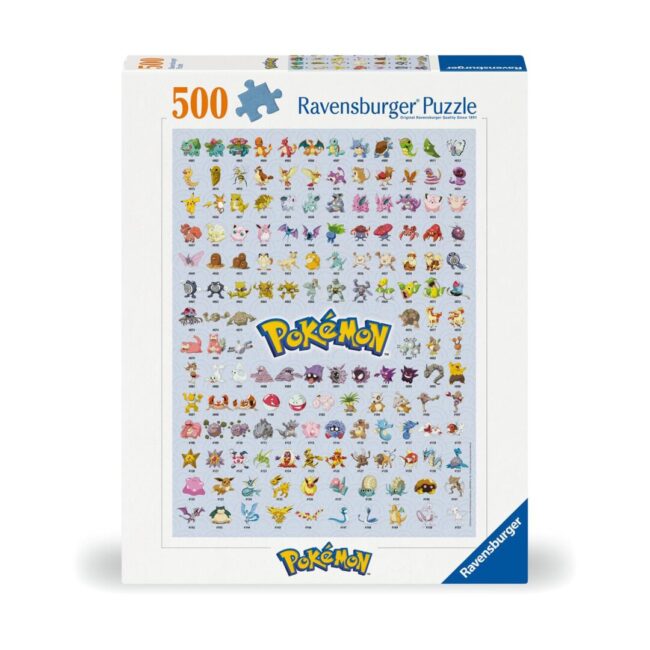 Ravensburger Puzzle: Pokemon - The First 151! (500 pcs) (12000511) - Image 3