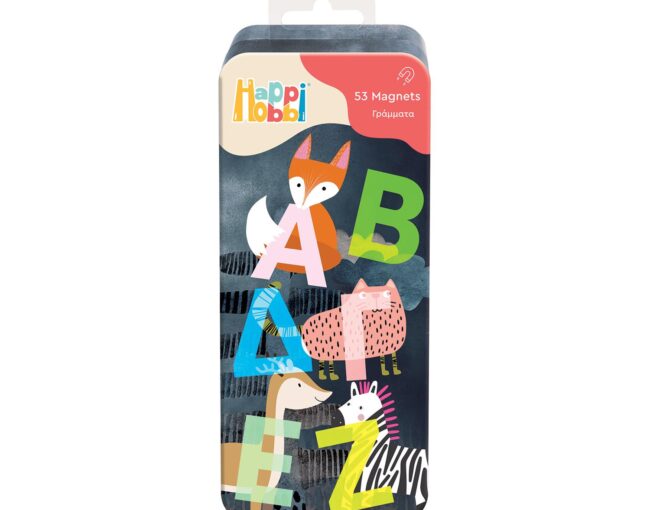 AS Happi Hobbi: Magnet Tin - Γράμματα (1029-64070)