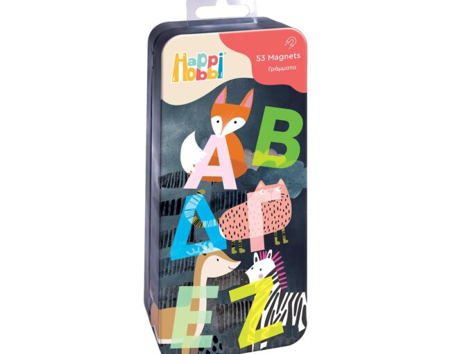 AS Happi Hobbi: Magnet Tin - Γράμματα (1029-64070) - Image 2