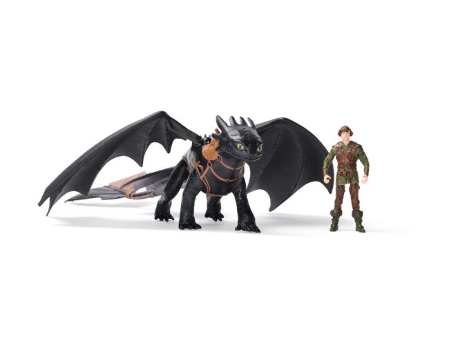 Spin Master How to Train Your Dragon: Dragons & Vikings - Toothless & Hiccup Action Figures (20151277)