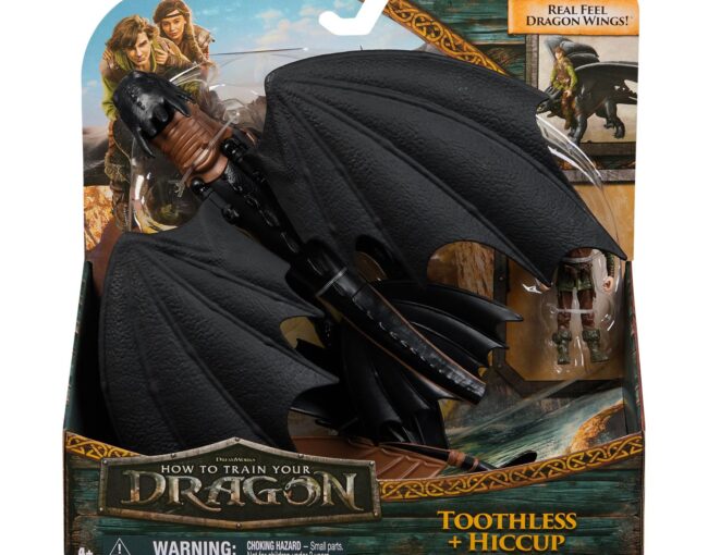 Spin Master How to Train Your Dragon: Dragons & Vikings - Toothless & Hiccup Action Figures (20151277) - Image 3