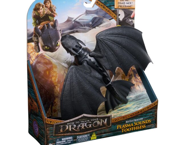 Spin Master How to Train Your Dragon: Battle Dragons - Plasma Sounds Toothless (20151289) - Image 2