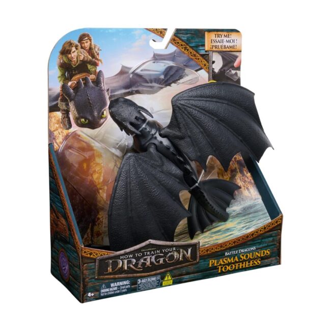 Spin Master How to Train Your Dragon: Battle Dragons - Plasma Sounds Toothless (20151289) - Image 2