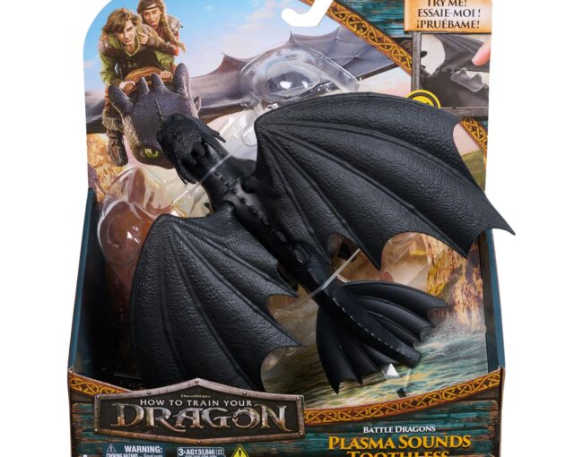 Spin Master How to Train Your Dragon: Battle Dragons - Plasma Sounds Toothless (20151289) - Image 3