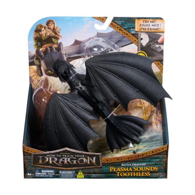 Spin Master How to Train Your Dragon: Battle Dragons - Plasma Sounds Toothless (20151289) - Image 3