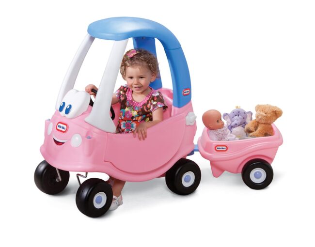 Little Tikes®: Cozy Coupe Trailer Ροζ (170355) - Image 2