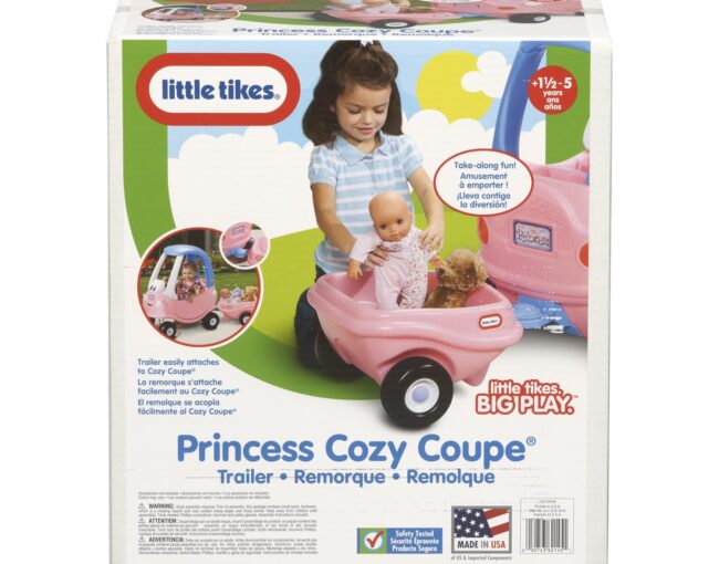 Little Tikes®: Cozy Coupe Trailer Ροζ (170355) - Image 3