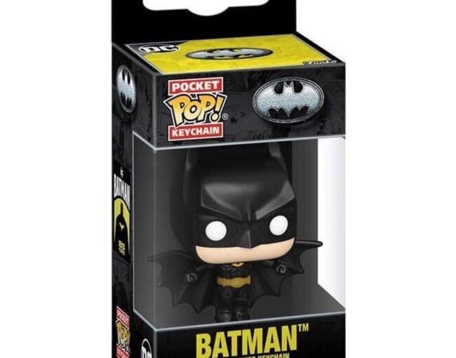 Funko Pocket Pop! DC: Batman 85th Anniversary - Batman (Soaring) Vinyl Figure Keychain